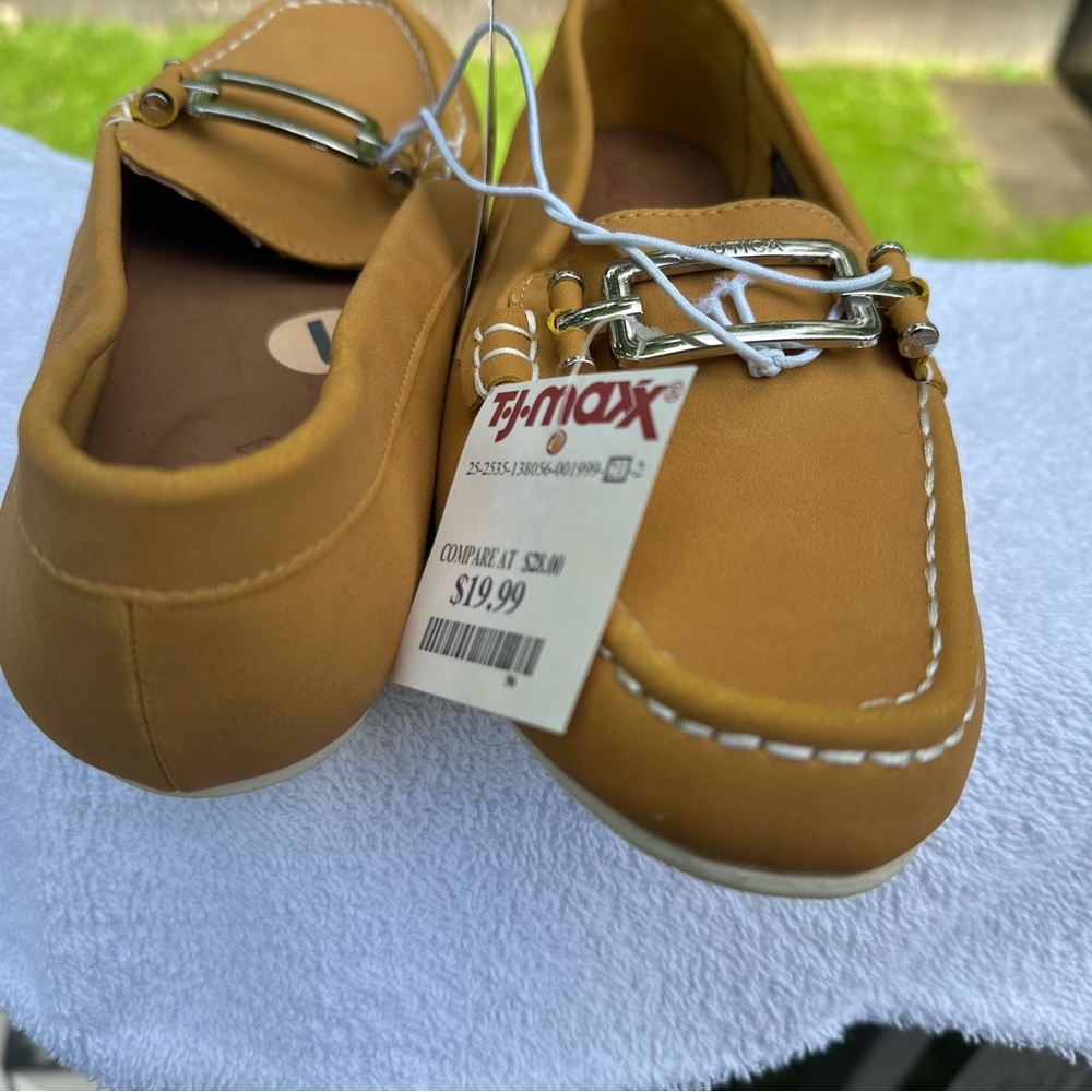 Tan Boat Shoes